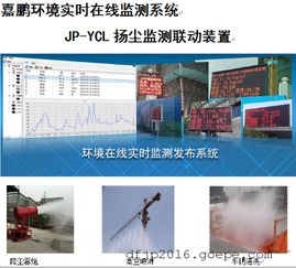 臺州揚塵在線監測 臺州建筑工地揚塵監測 礦山工廠粉塵監測 嘉鵬圖片 高清大圖 谷瀑環保